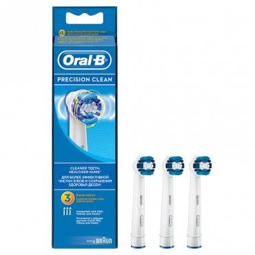 Oral-B Recambios Cepillo Eléctrico Precision Clean 3 Unidades