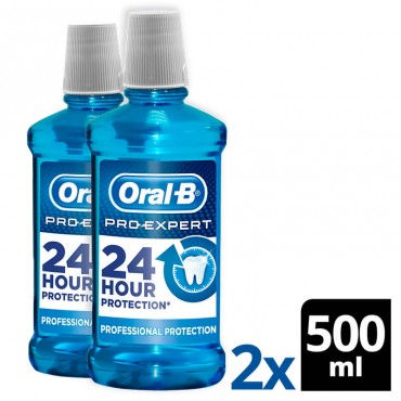 Oral B Colutorio Duplo Pro-Expert 2x500 ml 1