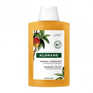 Klorane Champú Nutritivo a la Manteca de Mango 400 ml
