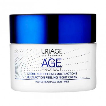 Uriage Age Protect Crema de Noche Peeling Multiacción 50 ml