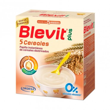 Blevit Plus 5 Cereales 600 gramos