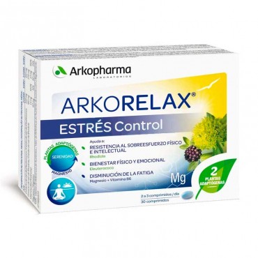 ARKORELAX Estrés control 30 Comprimidos