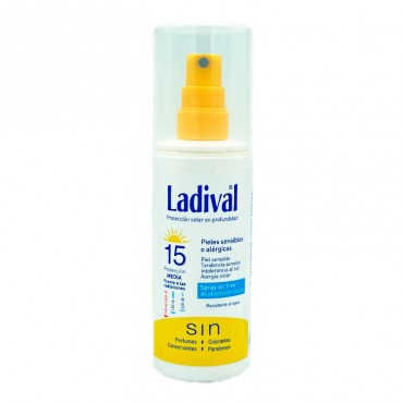 Ladival Spray Pieles sensibles o alérgicas SPF15 (150 ml)