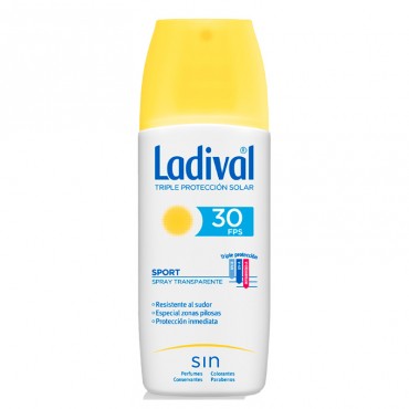 Ladival Sport Spray Transparente SPF30 (150 ml)