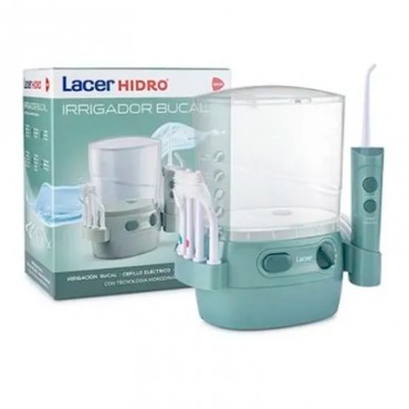 Lacer Hidro Irrigador Bucal Eléctrico 6 Cabezales Incluidos
