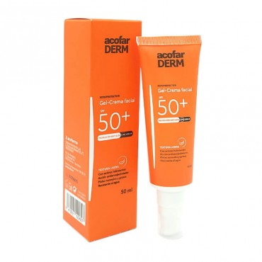 Acofarderm Gel-Crema Facial SPF50 (50 ml)