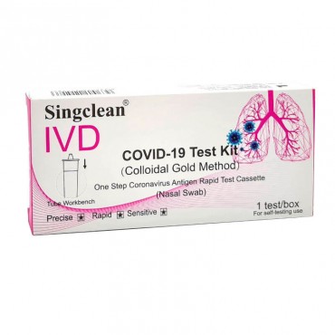 Singclean IVD Test Antígenos Covid-19 1 Test