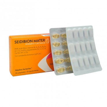 Seidibion Mater Postparto y Lactancia 30 comp + 30 cáps blandas