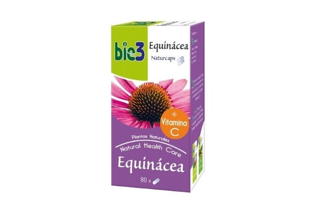 Este complemento con equinácea contiene también vitamina C.